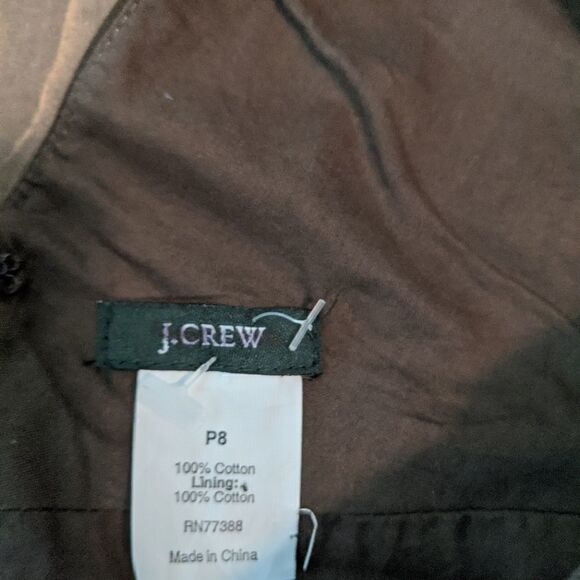 J. Crew chocolate brown special occasion dress 8 - Picture 3 of 4